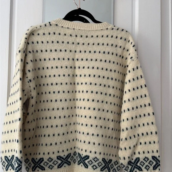 EMS men’s wool sweater size Meg nice pattern good condition - Picture 4 of 7